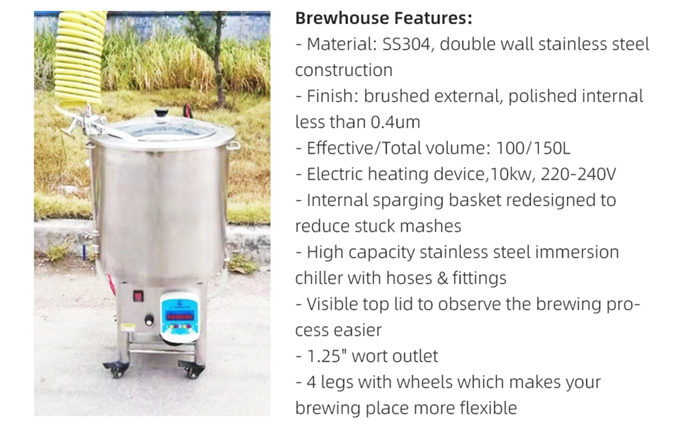 High Quality All in One Home Beer Brewing System for Home Use