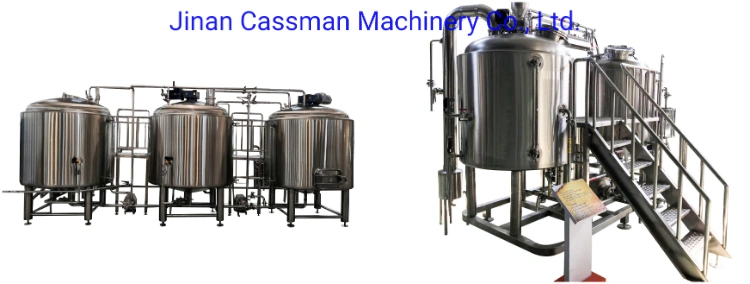 Cassman 500L 2 Barrels Brewhouse Electric Heating Beer Brewery Equipment