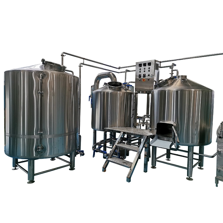 15bbl Steam Brewhouse Mashing Lauter Tun Boiling Whirlpool Tank