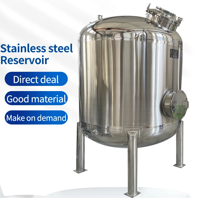 Spanish Wine Fermentation 304 Stainless Steel Vertical 500L Fermentation Tank