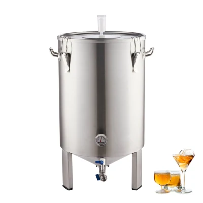 カスタマイズ可能なビール発酵タンク 20L 30L 60L 70L ビール発酵装置装置円錐ビール製造装置醸造所