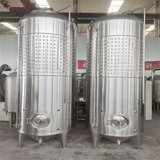 AISI304 ビール製造装置 1000L 蒸気加熱された醸造所